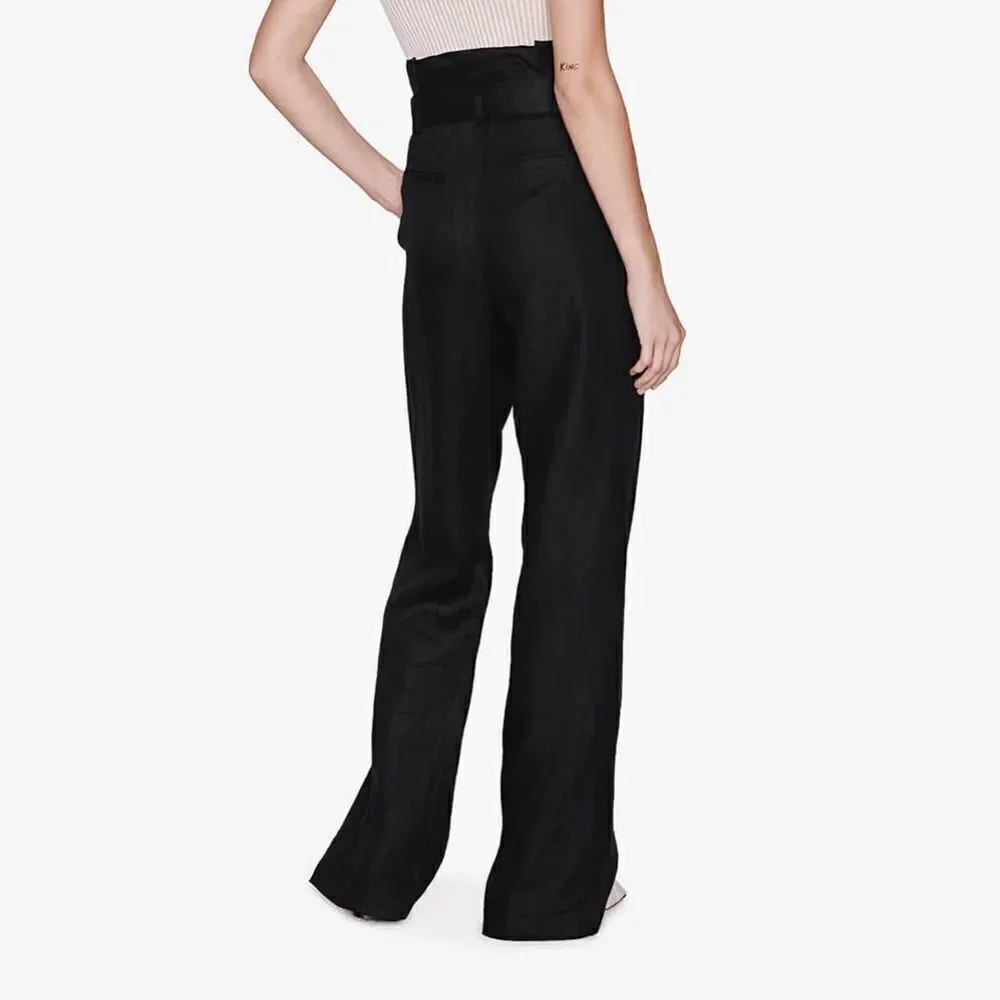Anine Bing Thalia Linen Trousers